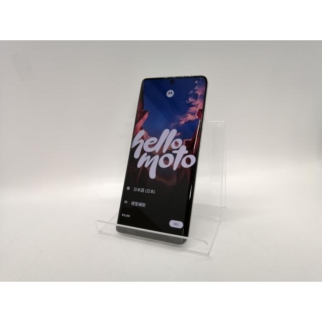 中古】MOTOROLA SoftBank 【SIMフリー】 motorola edge 50s pro バニラ