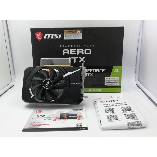 中古】MSI GeForce GTX 1660 SUPER AERO ITX S1 [PCIExp 6GB