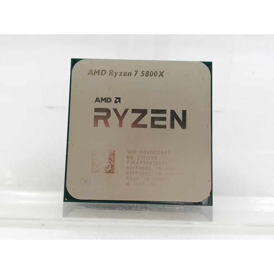 中古】AMD Ryzen 7 5800X (3.8GHz/TC:4.7GHz) bulk AM4/8C/16T/L3 32MB