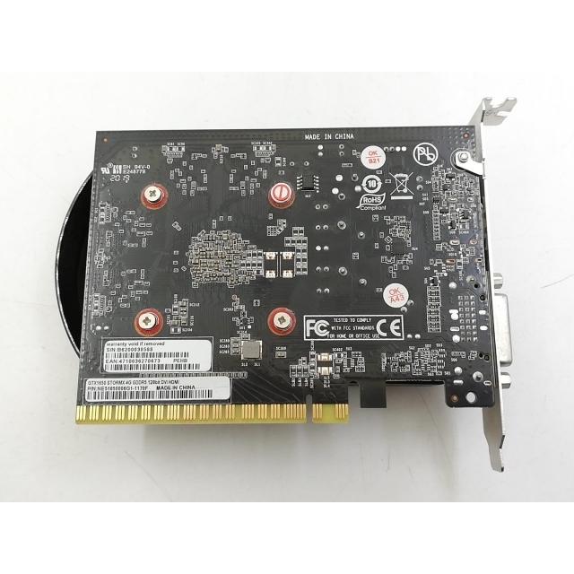 中古】Palit GeForce GTX 1650 StormX(NE51650006G1-1170F) GTX1650