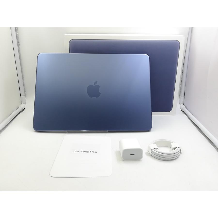 【中古】Apple MacBook Neo 13インチ A18 Pro(CPU:6C/GPU:5C) 8GB/512GB インディゴ MHFG4J/A (13インチ,A18 Pro)【大宮東口】保証期間１ヶ月【ランクA】の画像