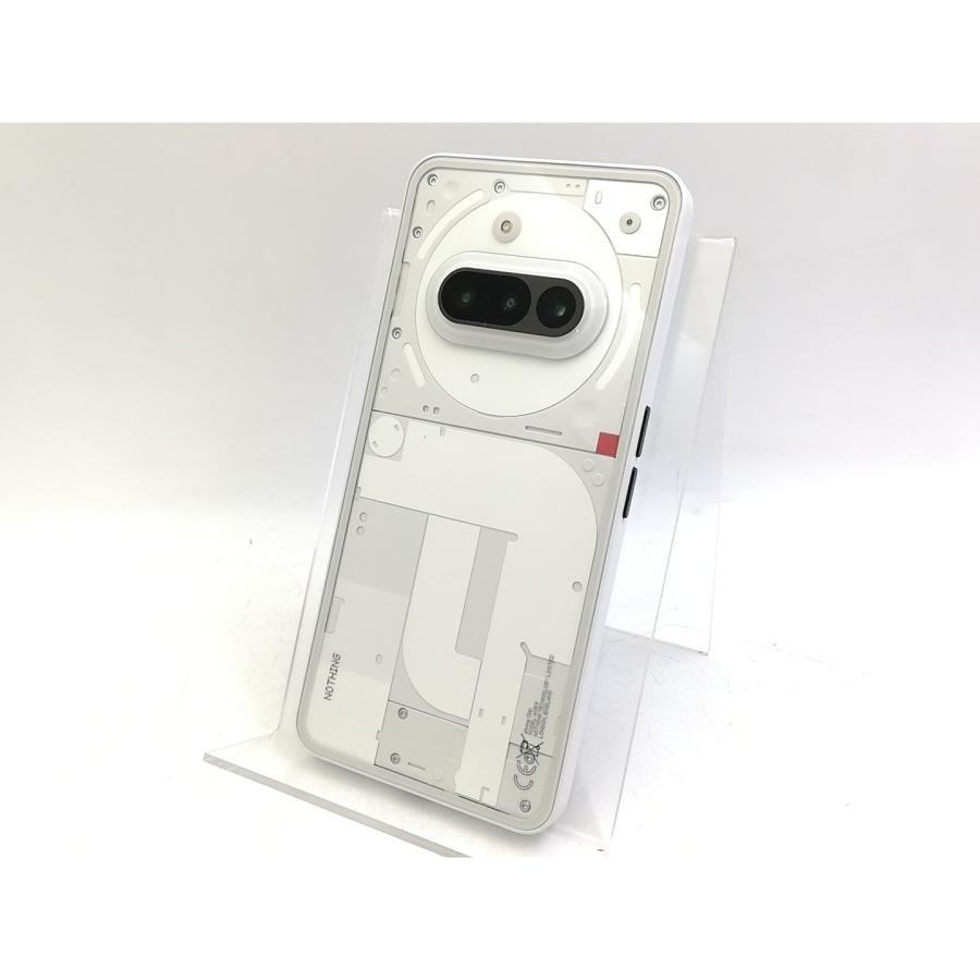 中古】NOTHING 国内版 【SIMフリー】 Nothing Phone (3a) ホワイト 8GB