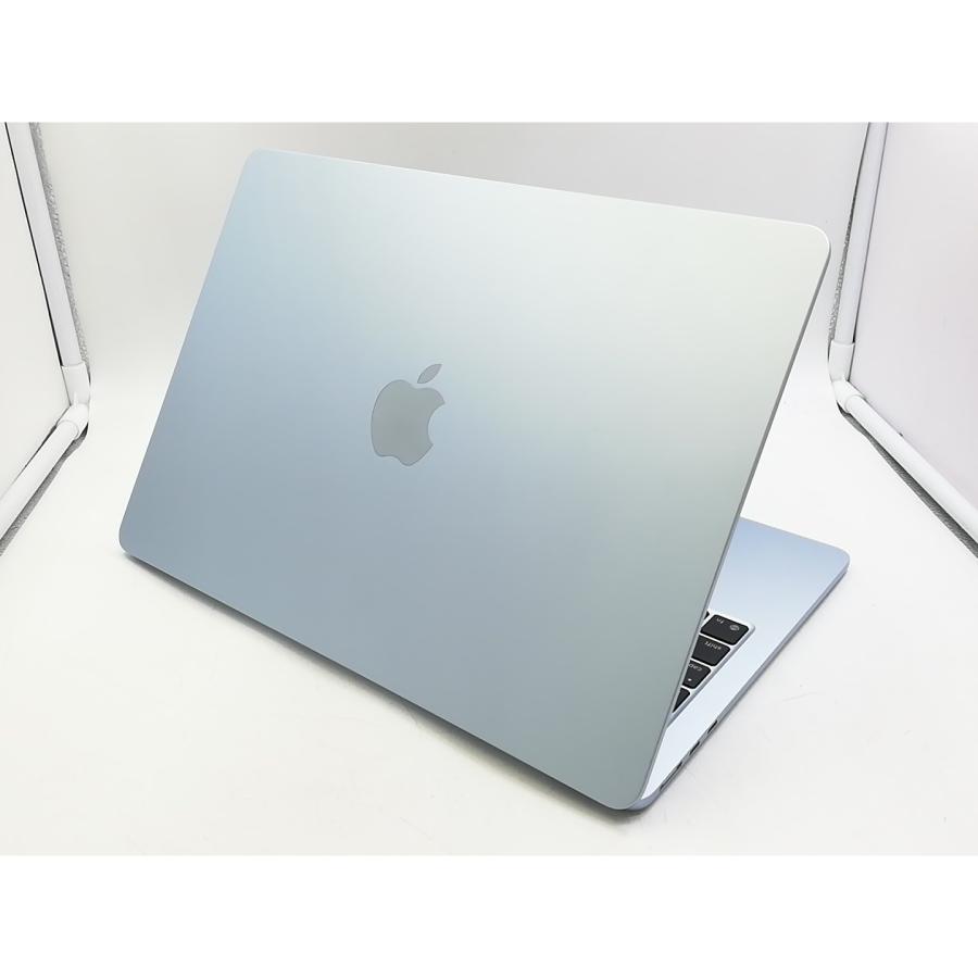 【中古】Apple MacBook Air 13インチ CTO (M4, 2025) スカイブルー M4(CPU:10C/GPU:8C)/16G/256G【大宮東口】保証期間１ヶ月【ランクA】の画像