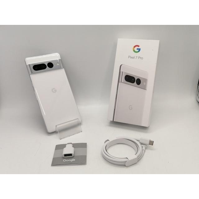 【中古】Google 国内版 【SIMフリー】 Pixel 7 Pro スノー 12GB 128GB GFE4J【大宮東口】保証期間１ヶ月【ランクA】の画像
