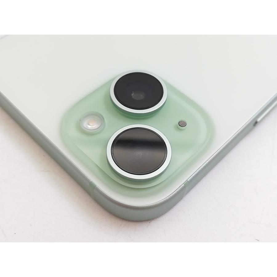 【中古】Apple 国内版 【SIMフリー】 iPhone 15 256GB グリーン MTMT3J/A【大宮東口】保証期間１ヶ月【ランクA】の画像