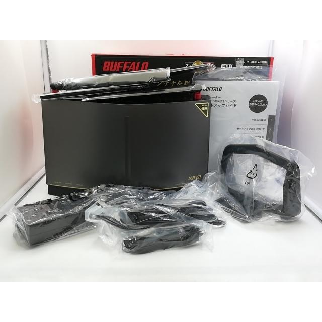 中古】BUFFALO AirStation WXR-11000XE12 Wi-Fi6E(11ax)対応無線LAN