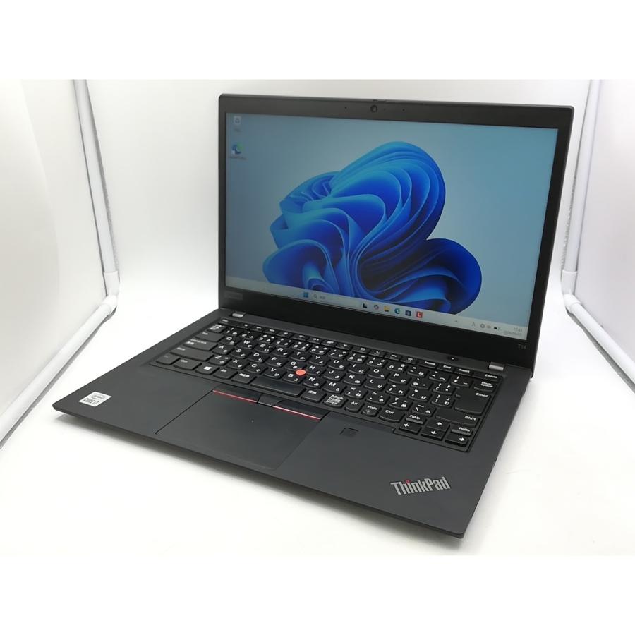中古】Lenovo ThinkPad T14 Gen 1 20S0CTO1WW ブラック【i7-10510U 16G