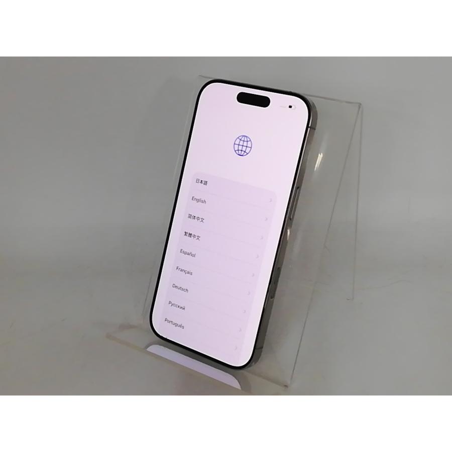 【中古】Apple 国内版 【SIMフリー】 iPhone 16 Pro 128GB ナチュラルチタニウム MYMY3J/A【東池袋1丁目】保証期間１ヶ月【ランクA】の画像