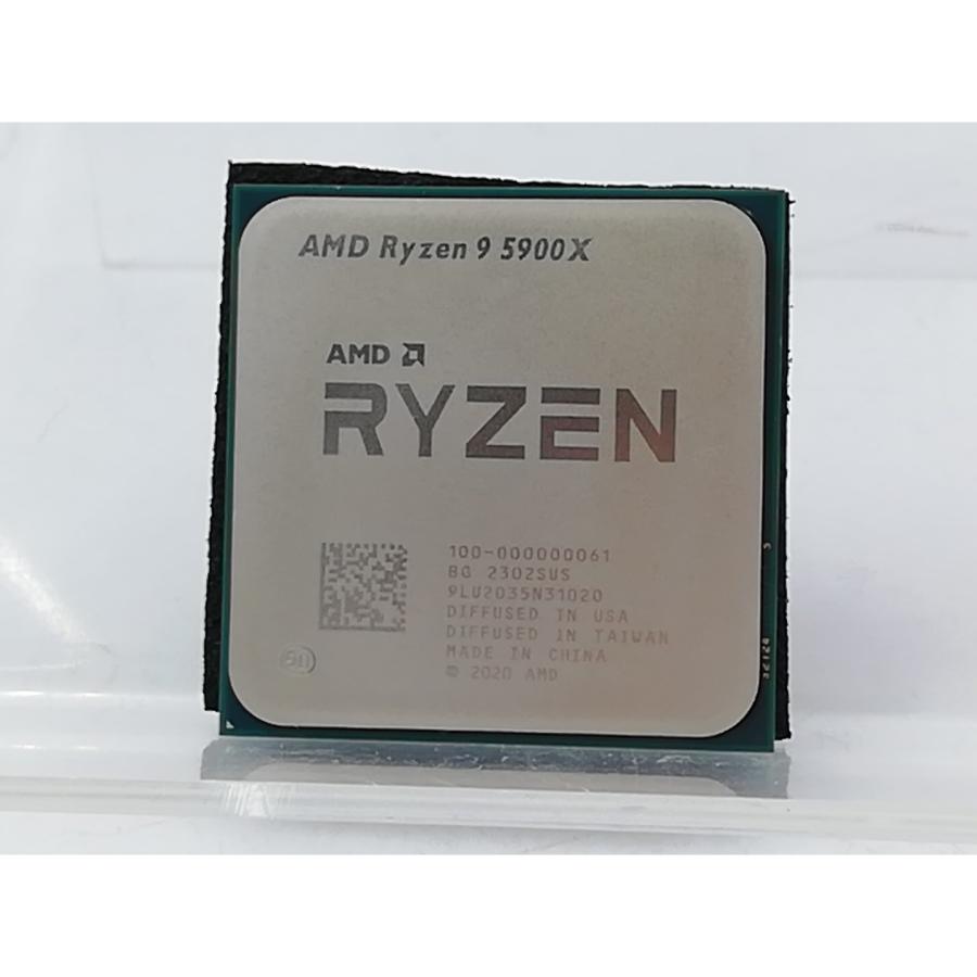 完動品 AMD ryzen9 5900X 中古】AMD Ryzen 9 5900X (3.7GHz/TC:4.8GHz) BOX AM4/12C/24T/L3 64MB