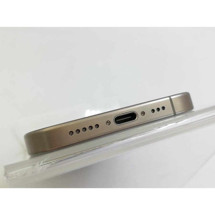 【中古】Apple 国内版 【SIMフリー】 iPhone 15 Pro 128GB ナチュラルチタニウム MTU93J/A【大宮東口】保証期間１ヶ月【ランクA】の画像