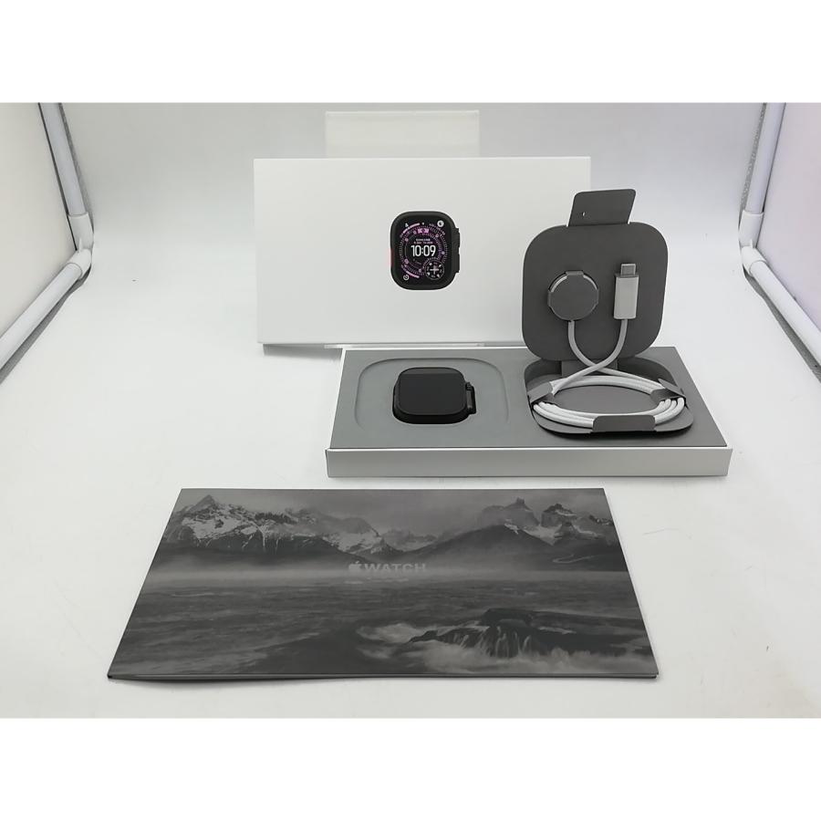 【中古】Apple Apple Watch Ultra3 49mm Cellular ブラックチタニウムケース (バンド無し)【大宮東口】保証期間１ヶ月【ランクA】の画像
