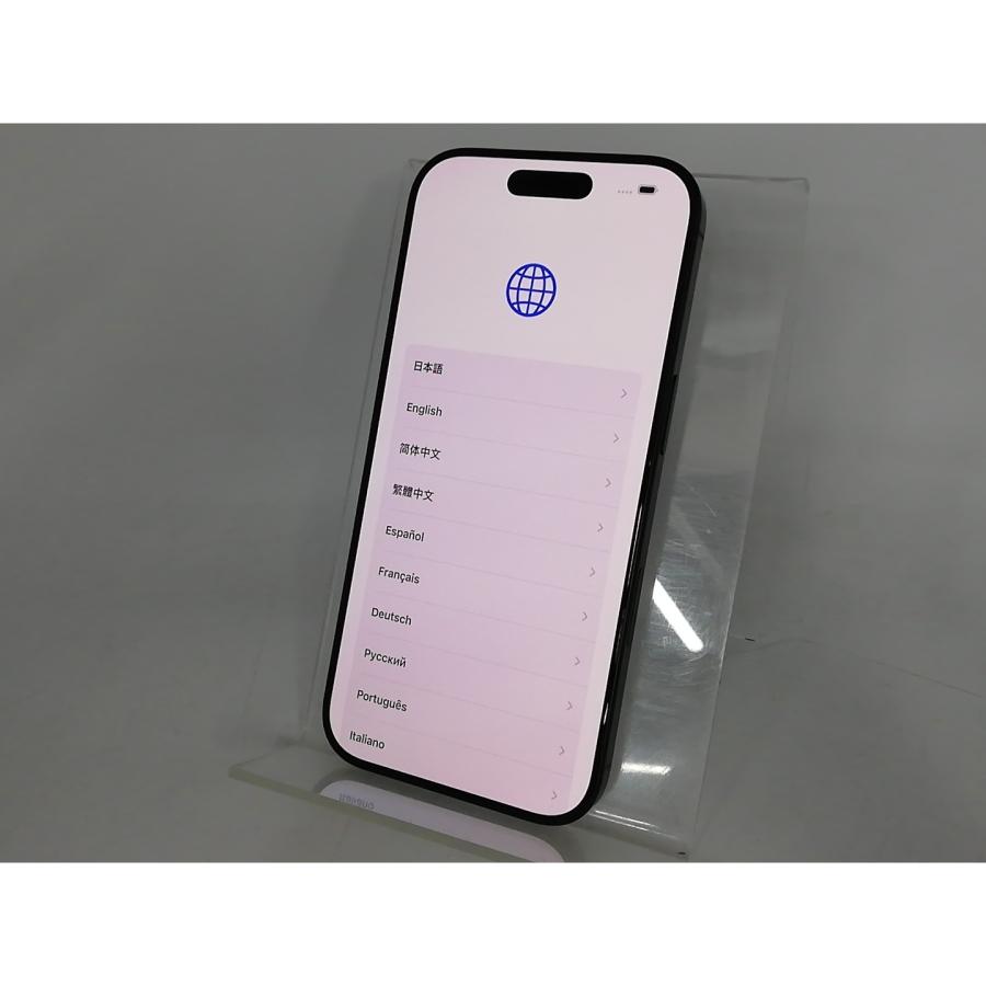 中古】Apple 国内版 【SIMフリー】 iPhone 16 Pro 128GB ブラック