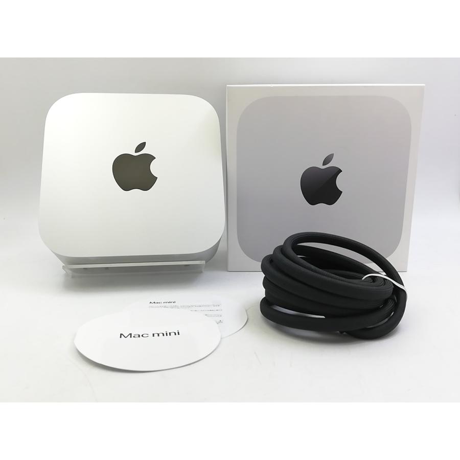 中古】Apple Mac mini M4(CPU:10C/GPU:10C) 16GB/256GB シルバー