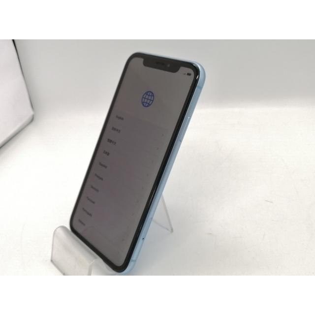中古】Apple au 【SIMロック解除済み】 iPhone XR 128GB ブルー MT0U2J