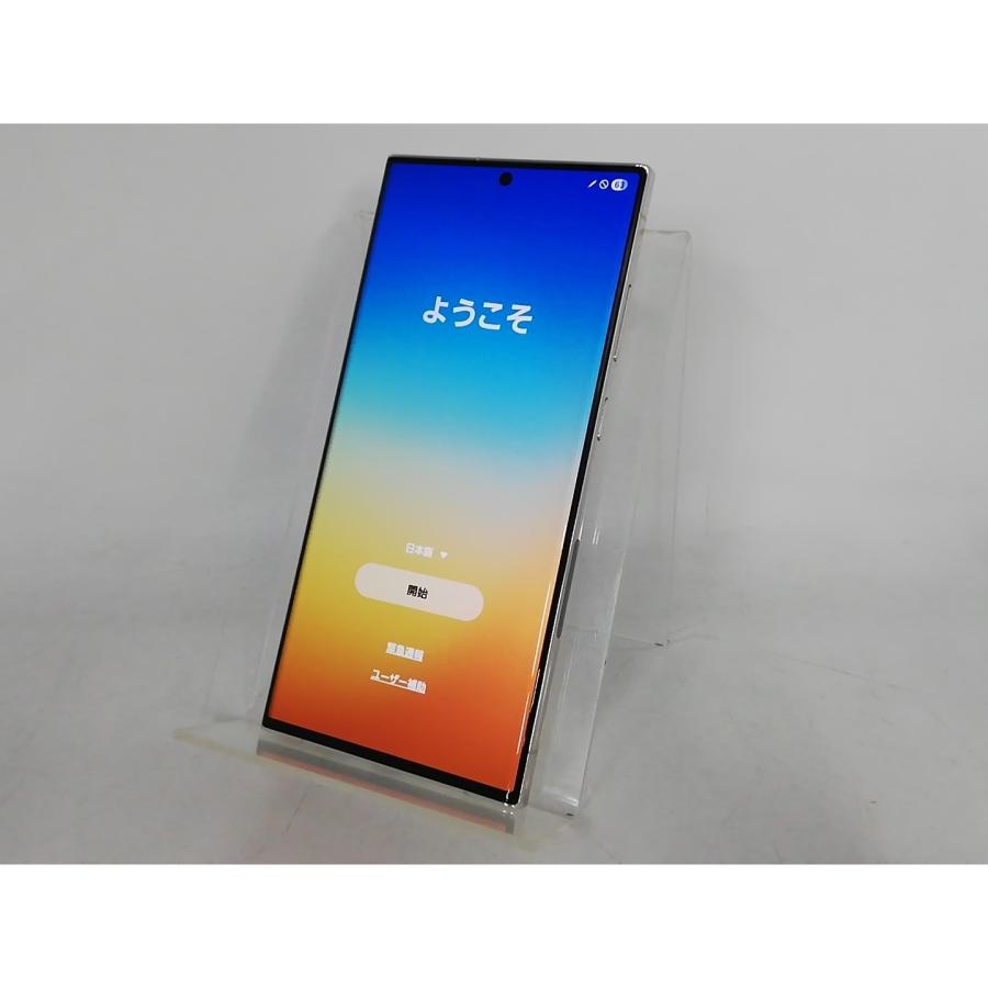 中古】SAMSUNG 国内版 【SIMフリー】 Galaxy S23 Ultra クリーム 12GB