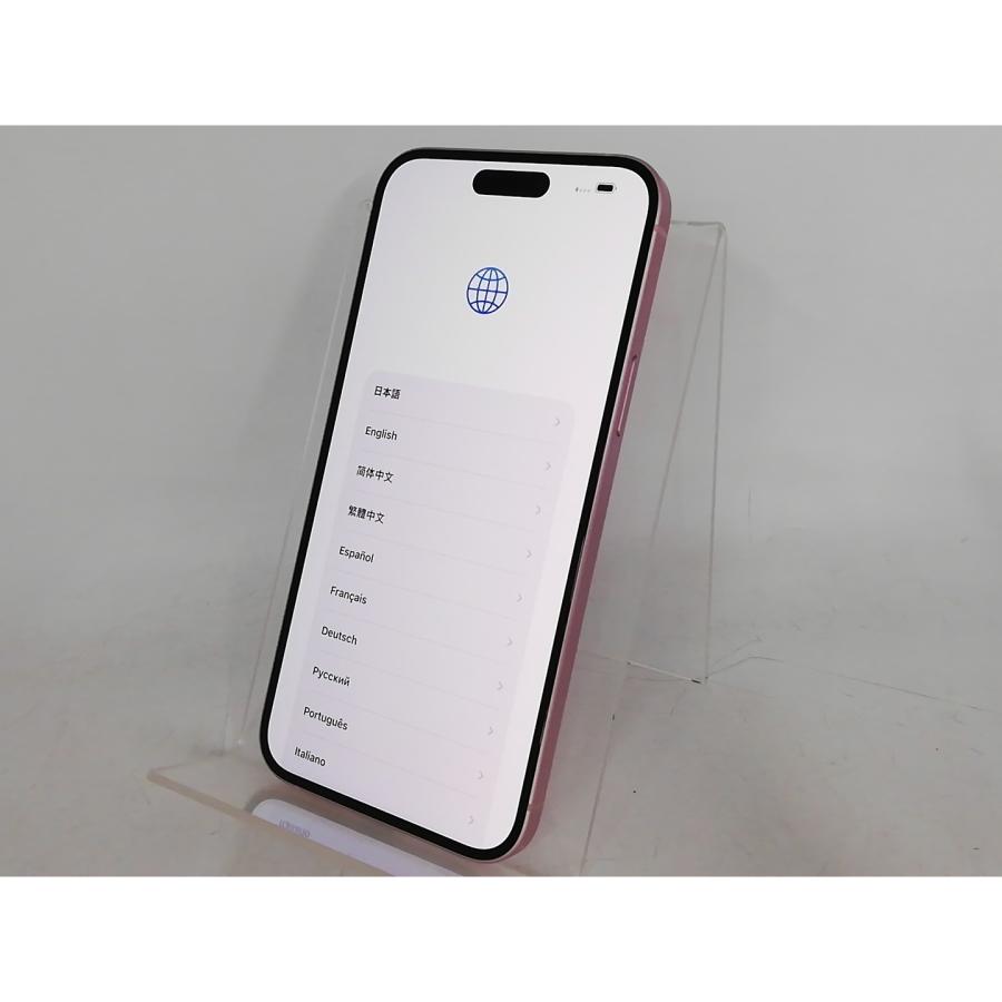 中古】Apple 国内版 【SIMフリー】 iPhone 15 Plus 128GB ピンク