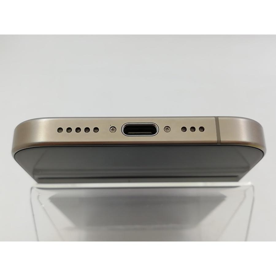 【中古】Apple 国内版 【SIMフリー】 iPhone 15 Pro 256GB ナチュラルチタニウム MTUF3J/A【大宮東口】保証期間１ヶ月【ランクB】の画像