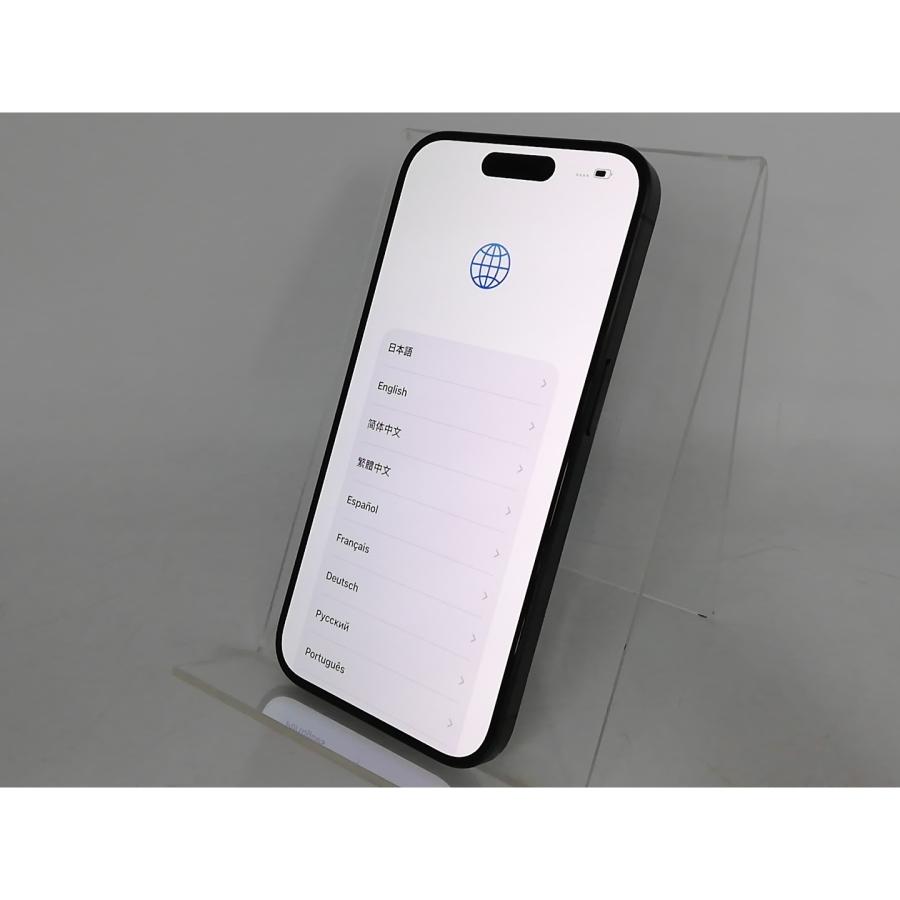 【中古】Apple 国内版 【SIMフリー】 iPhone 15 Pro 256GB ブラックチタニウム MTUC3J/A【大宮東口】保証期間１ヶ月【ランクA】の画像