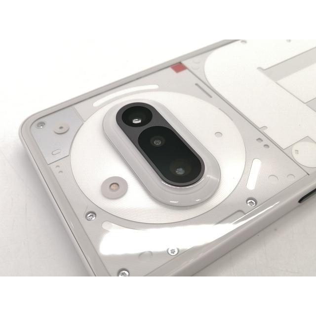 中古】NOTHING 国内版 【SIMフリー】 Nothing Phone (3a) ホワイト 8GB