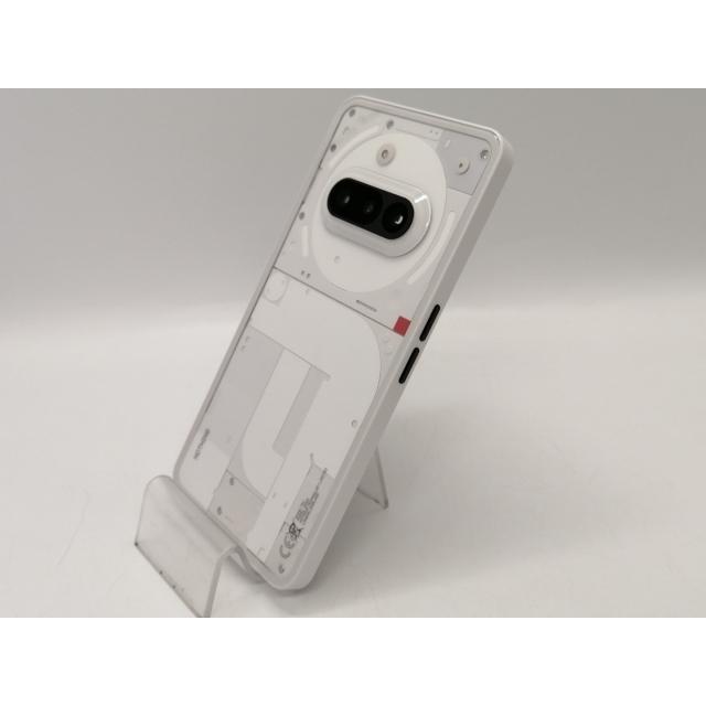 中古】NOTHING 国内版 【SIMフリー】 Nothing Phone (3a) ホワイト 8GB 