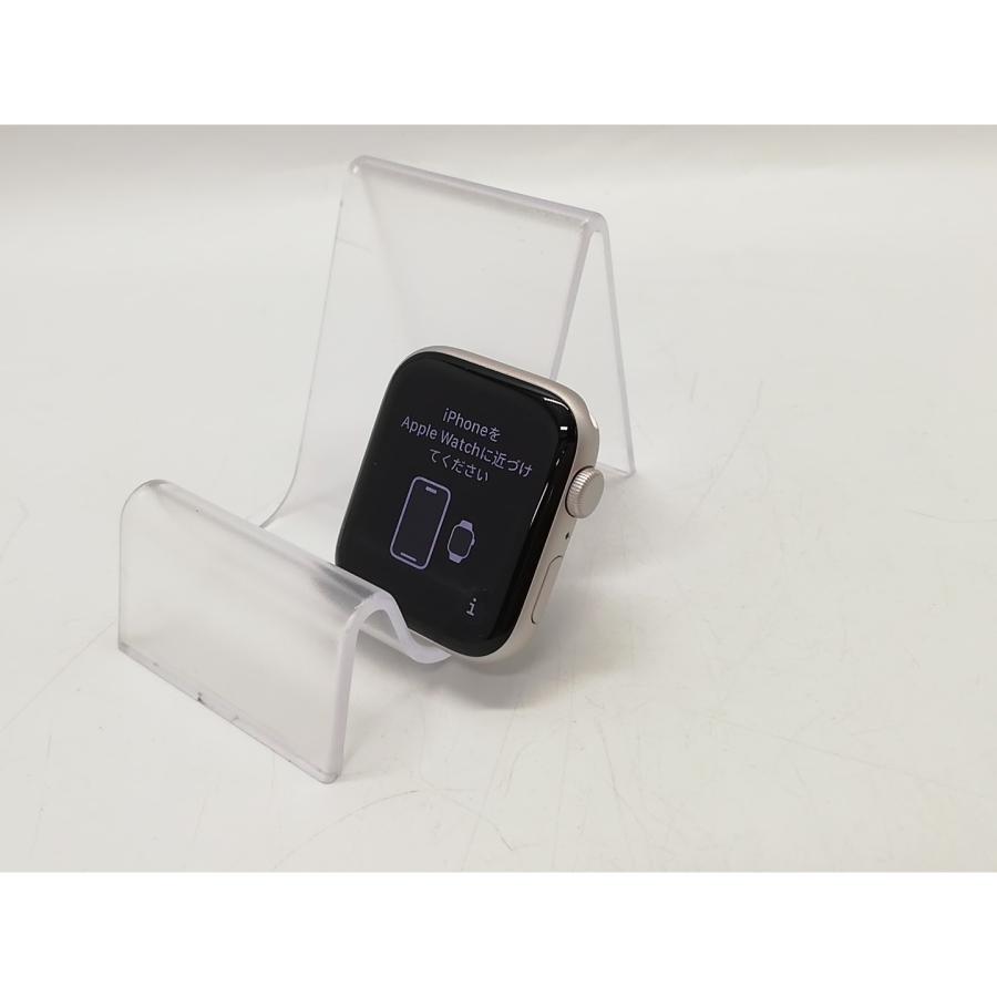 中古】Apple Apple Watch SE3 44mm GPS スターライトアルミニウム
