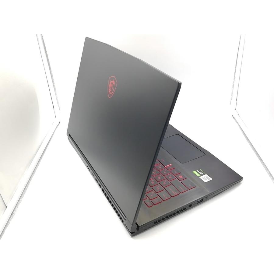 中古】MSI GF63 Thin GF63-10SC-042JP ブラック【i7-10750H 16G 512G