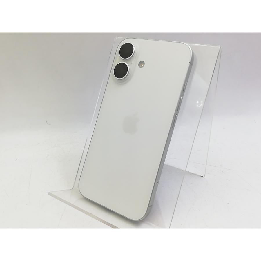 中古】Apple SoftBank 【SIMフリー】 iPhone 16 128GB ホワイト MYDR3J 