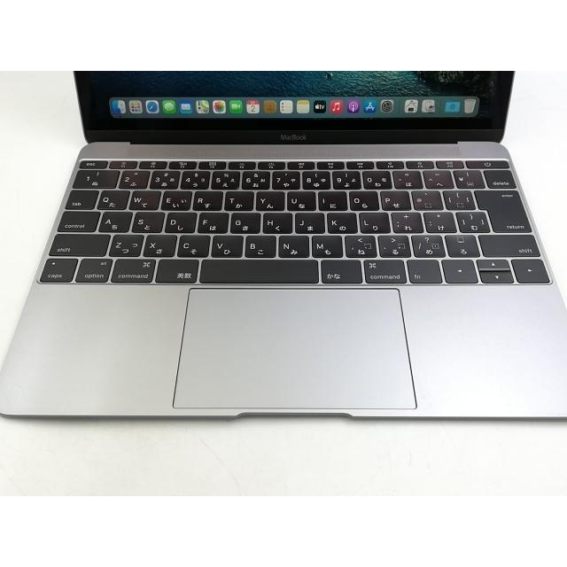 中古】Apple MacBook 12インチ CoreM:1.1GHz 256GB シルバー MF855J/A