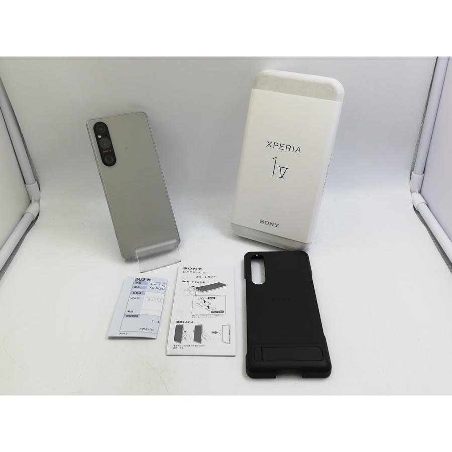 中古】SONY 国内版 【SIMフリー】 Xperia 1 V プラチナシルバー 16GB