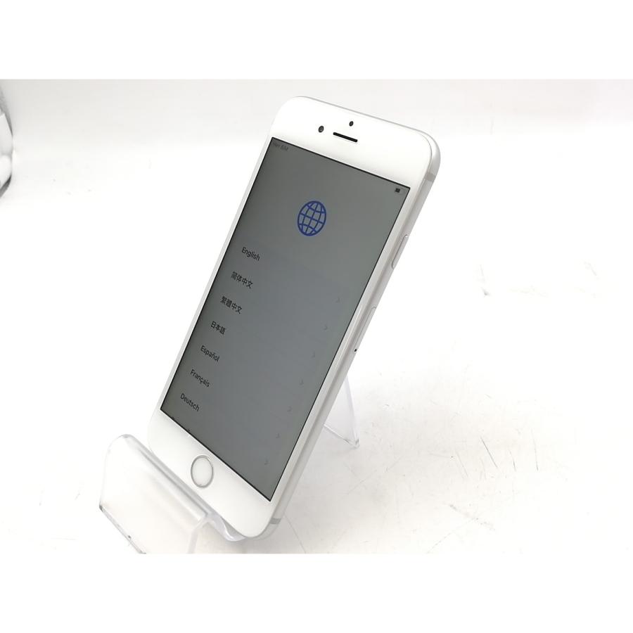 中古】Apple au 【SIMロックあり】 iPhone 6s 16GB シルバー MKQK2J/A