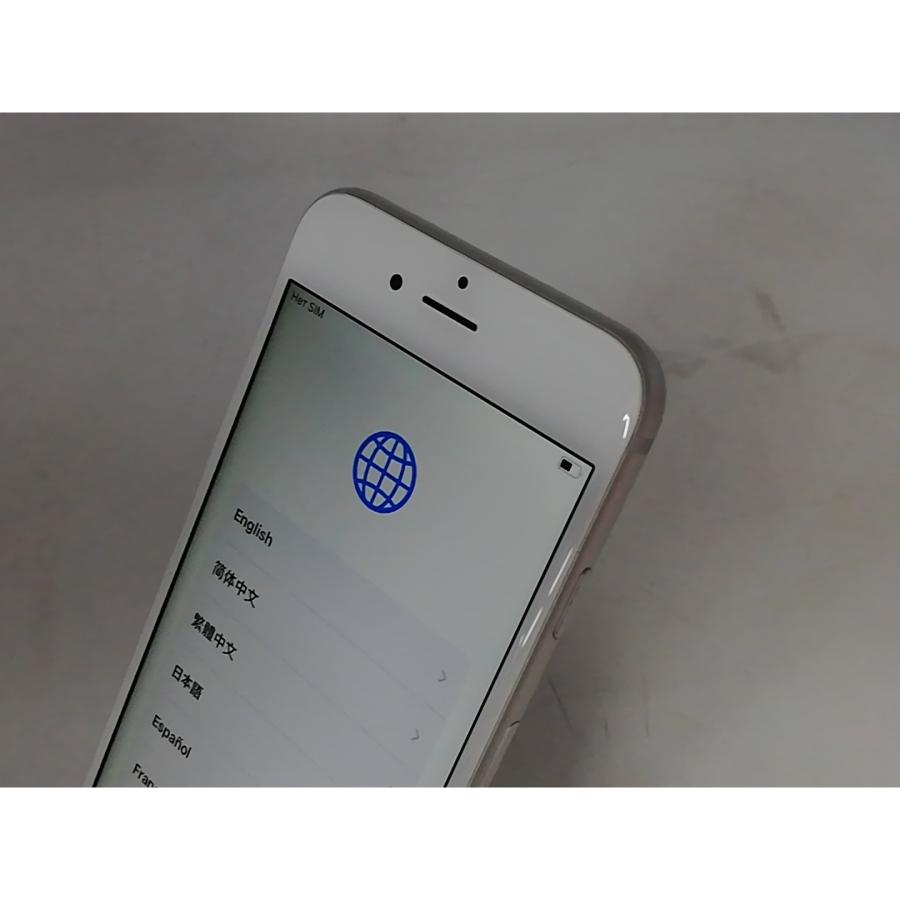 中古】Apple au 【SIMロックあり】 iPhone 6s 16GB シルバー MKQK2J/A
