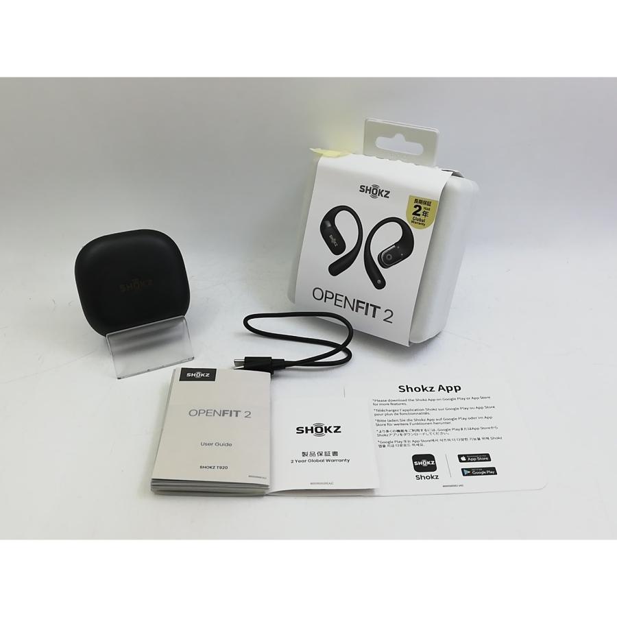 中古】Shokz OpenFit 2 SKZ-EP-000045 [ブラック]【大宮東口】保証期間