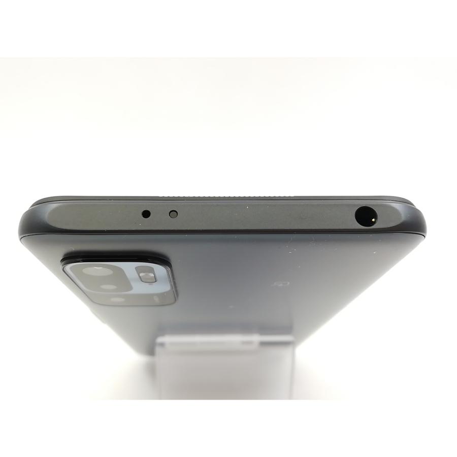 中古】Xiaomi au 【SIMフリー】 Redmi Note 10 JE グラファイトグレー