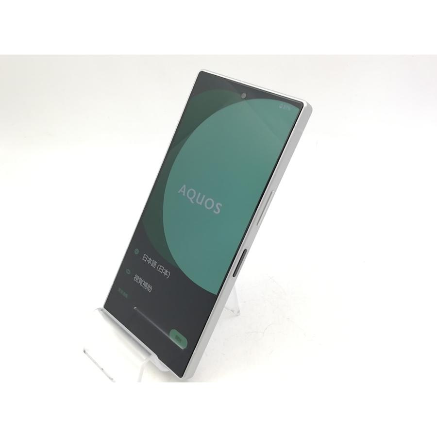 中古】SHARP docomo 【SIMフリー】 AQUOS R9 ホワイト 12GB 256GB SH