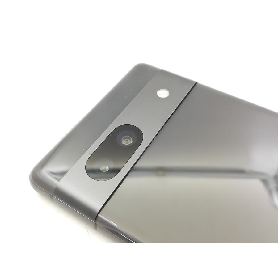 中古】Google au 【SIMフリー】 Pixel 7a チャコール 8GB 128GB G82U8