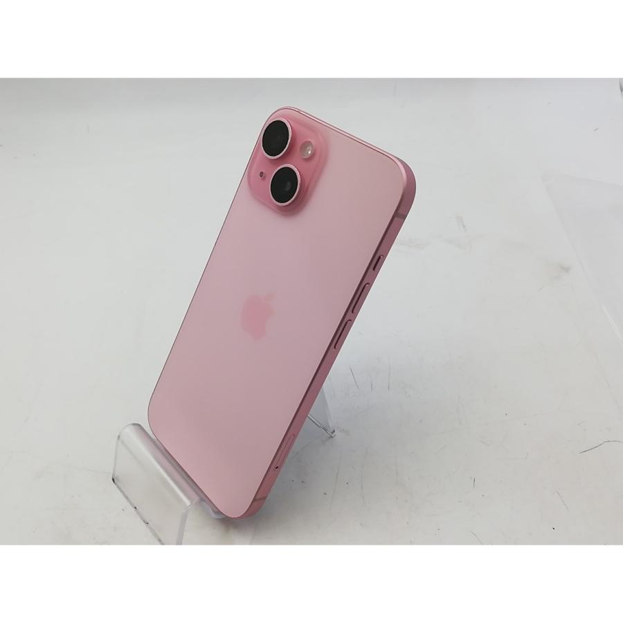 中古】Apple au 【SIMフリー】 iPhone 15 128GB ピンク MTMJ3J/A【大宮