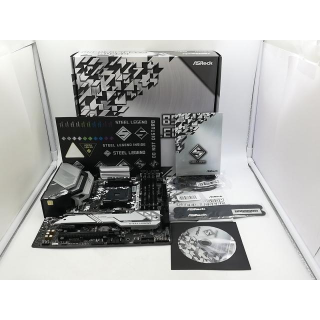 中古】ASRock B550M Steel Legend B550/AM4/2.5GbitLAN/MicroATX【大宮