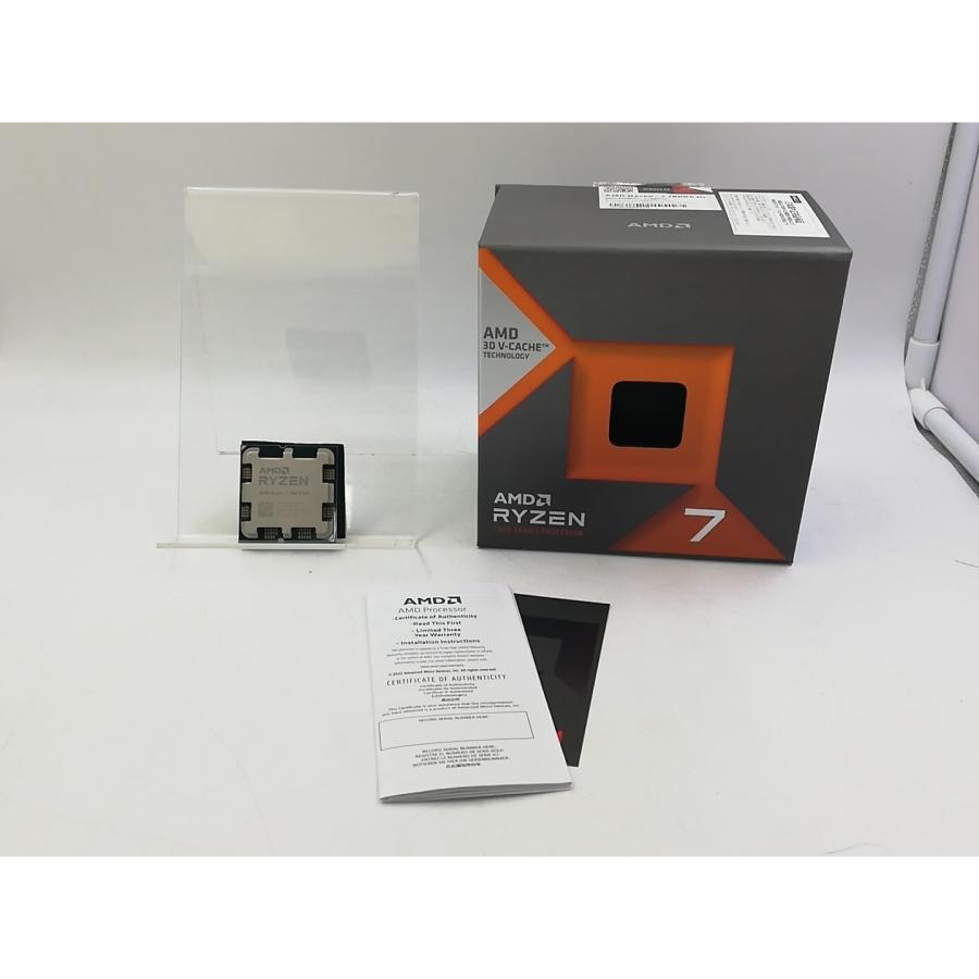 中古】AMD Ryzen 7 7800X3D (4.2GHz/TC:5GHz) BOX AM5/8C/16T/L3 96MB
