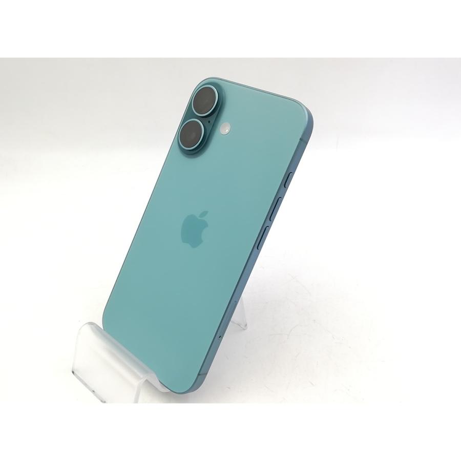 中古】Apple 国内版 【SIMフリー】 iPhone 16 256GB ティール MYE13J/A 