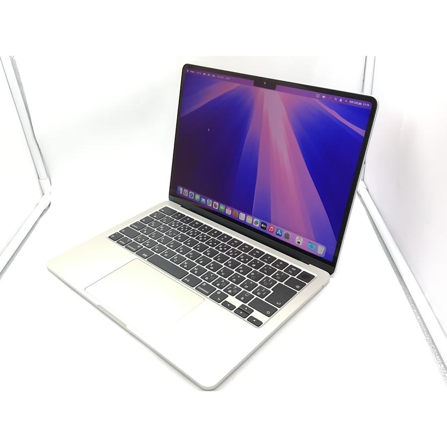 中古】Apple MacBook Air 13インチ M3(CPU:8C/GPU:8C) 16GB/256GB 