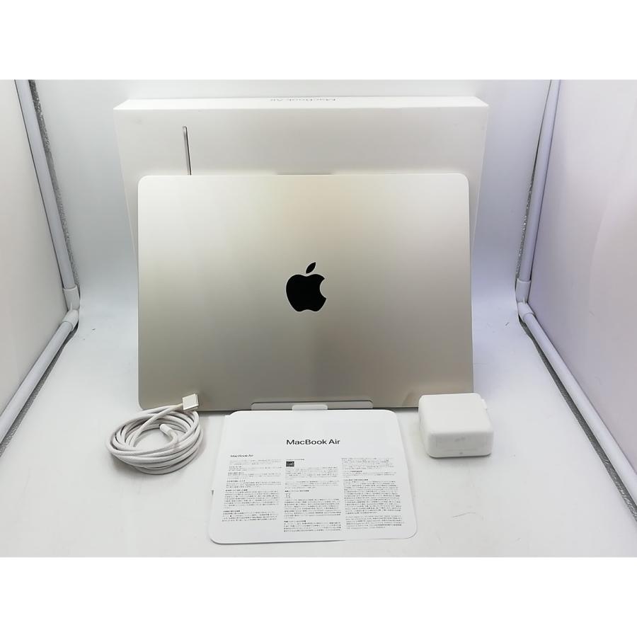中古】Apple MacBook Air 13インチ M3(CPU:8C/GPU:8C) 16GB/256GB 