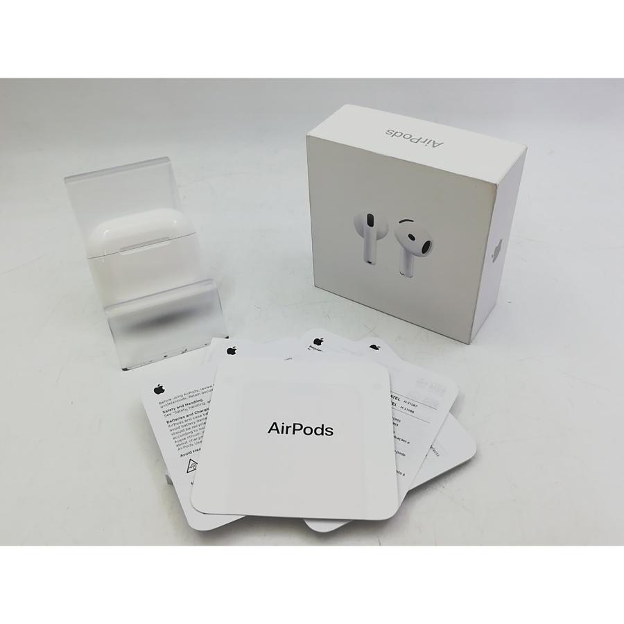 Apple AirPods 4 MXP63J/A【高崎モントレー】保証期間1週間 【公式通販】