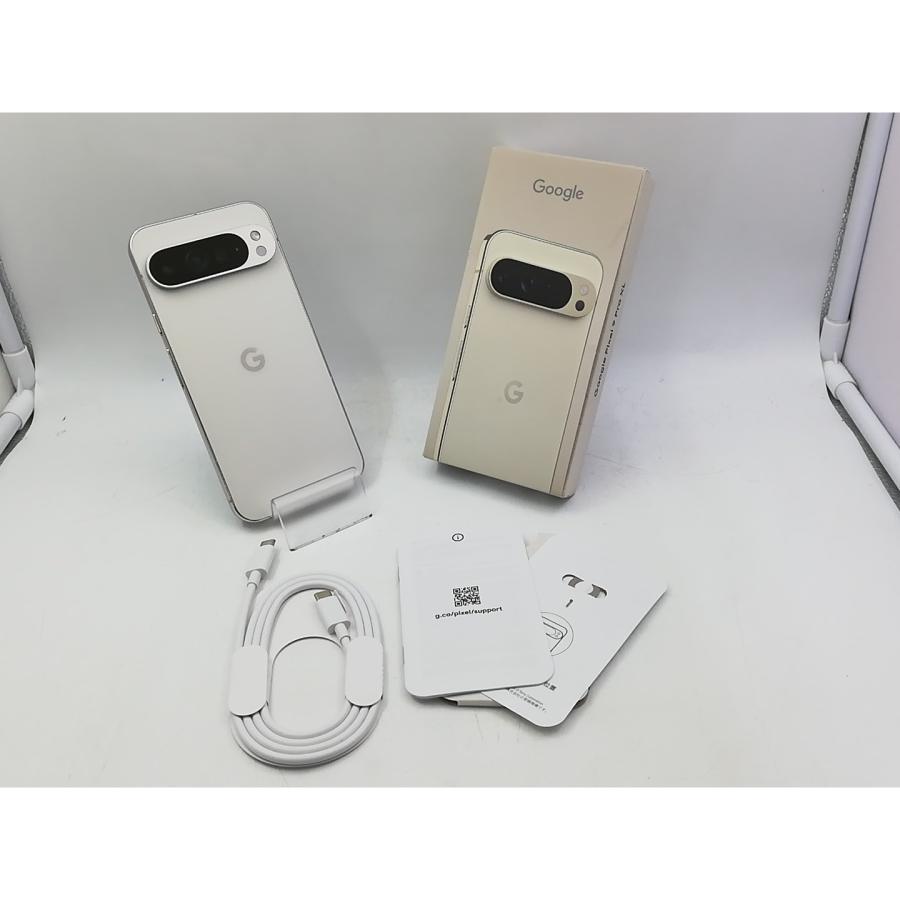 中古】Google 国内版 【SIMフリー】 Pixel 9 Pro XL ポーセリン 16GB