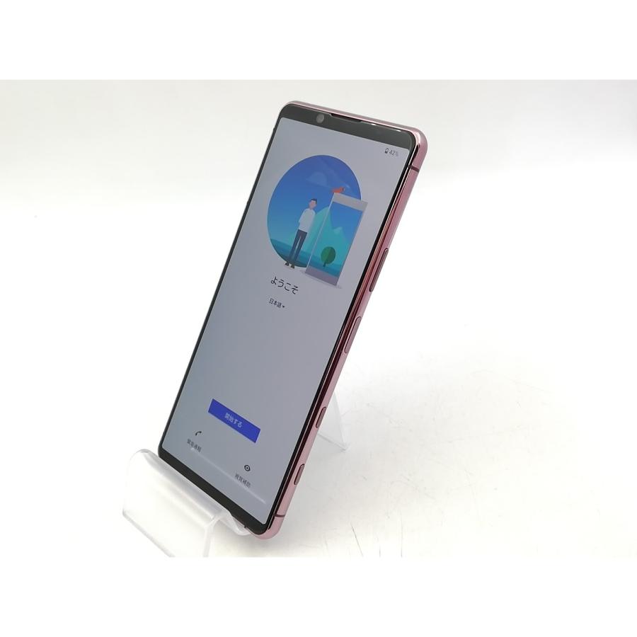 中古】SONY docomo 【SIMロック解除済み】 Xperia 5 II ピンク 8GB