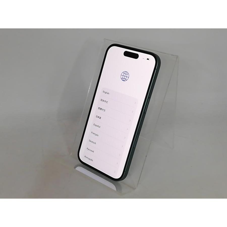 中古】Apple au 【SIMフリー】 iPhone 16 128GB ティール MYDV3J/A