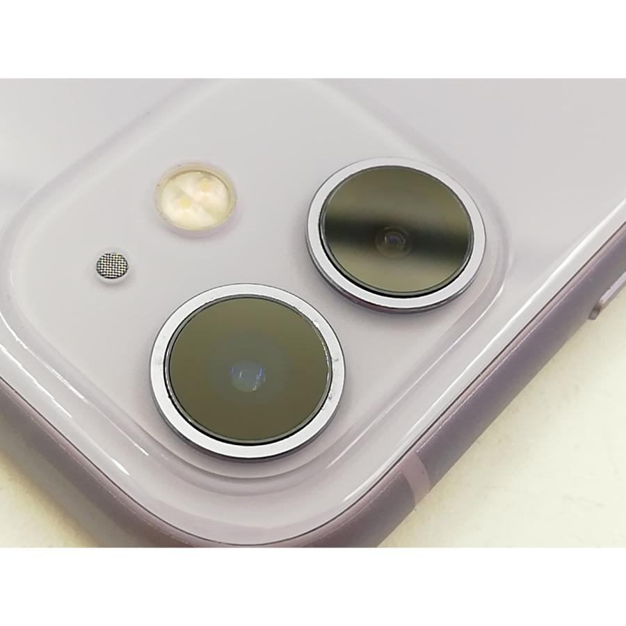 中古】Apple au 【SIMロック解除済み】 iPhone 11 128GB パープル