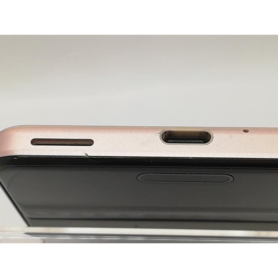 中古】SHARP au 【SIMロック解除済み】 AQUOS sense5G ライトカッパー