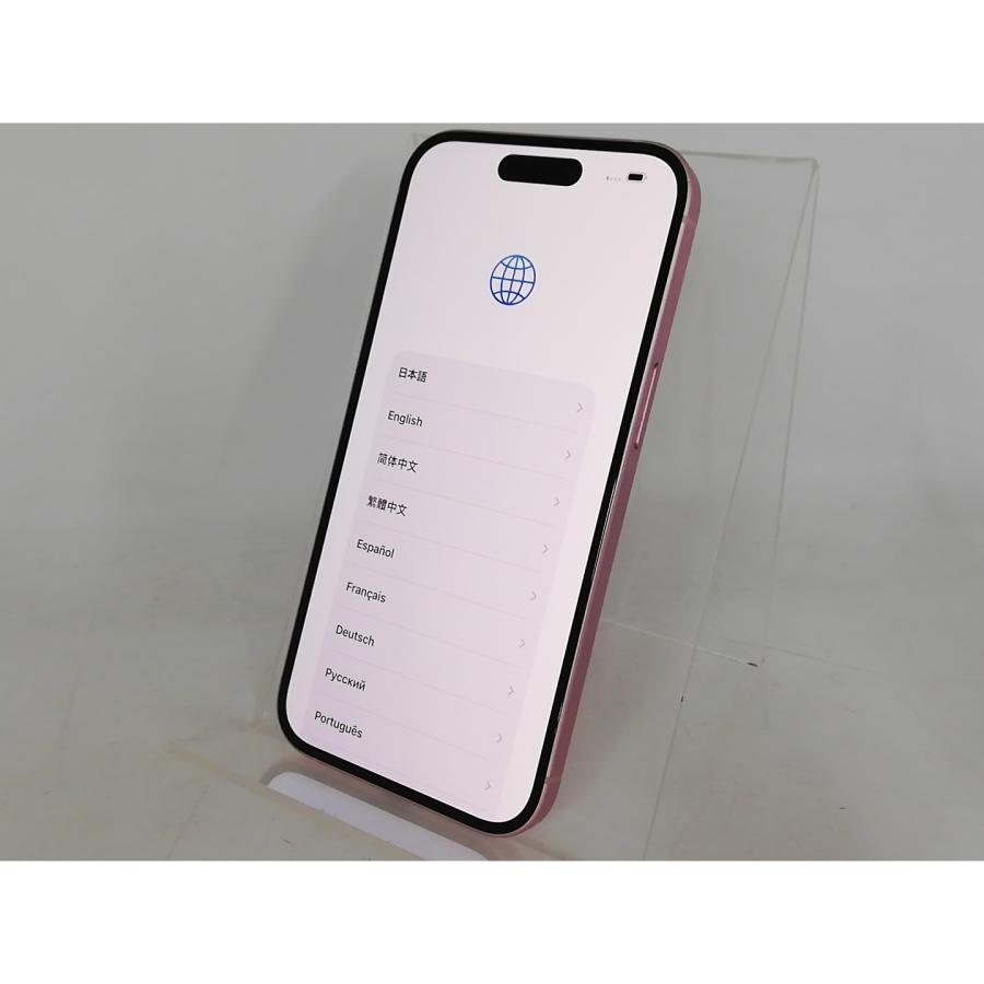 中古】Apple 国内版 【SIMフリー】 iPhone 15 512GB ピンク MTMV3J/A