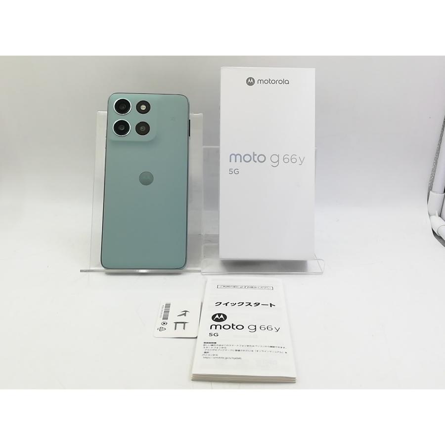 中古】MOTOROLA ymobile 【SIMフリー】 moto g66y 5G PANTONE Gray