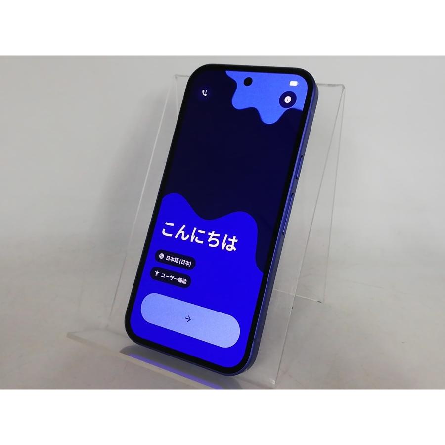 中古】Google au 【SIMフリー】 Pixel 10a イサイブルー 8GB 256GB